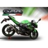 Scarico GPR Deeptone Inox per Kawasaki Z 400 dal 2018 al 2022 racing