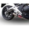 Scarico GPR Deeptone Inox per Kawasaki Er 6 N - F dal 2012 al 2016 omologato