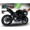 Scarico GPR Deeptone Inox per Kawasaki Ninja 650 dal 2017 al 2020 racing
