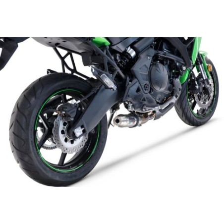 Scarico GPR Deeptone Inox per Kawasaki Versys 650 dal 2017 al 2020 racing
