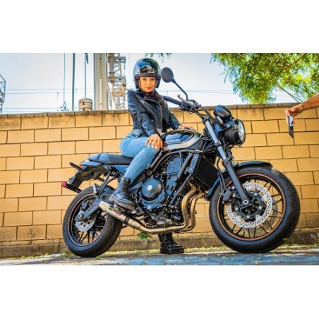 Scarico GPR Deeptone Inox per Kawasaki Z 650 RS dal 2021 al 2023 racing