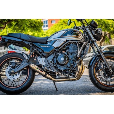 Scarico GPR Deeptone Inox per Kawasaki Z 650 RS dal 2021 al 2023 racing