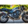 Scarico GPR Deeptone Inox per Kawasaki Z 650 RS dal 2021 al 2023 racing