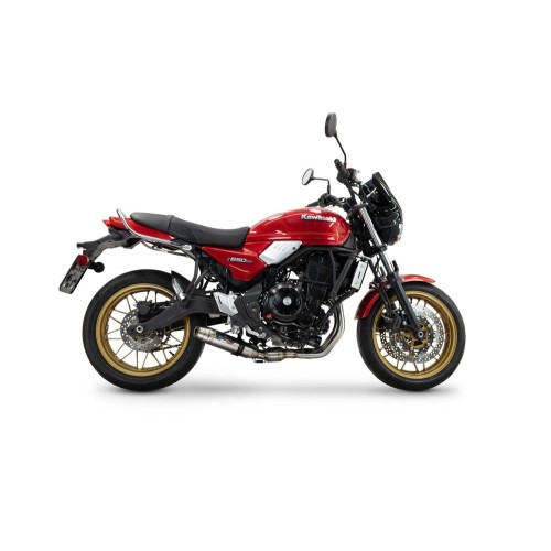 Scarico GPR Deeptone Inox per Kawasaki Z 650 RS dal 2024 al 2025 racing