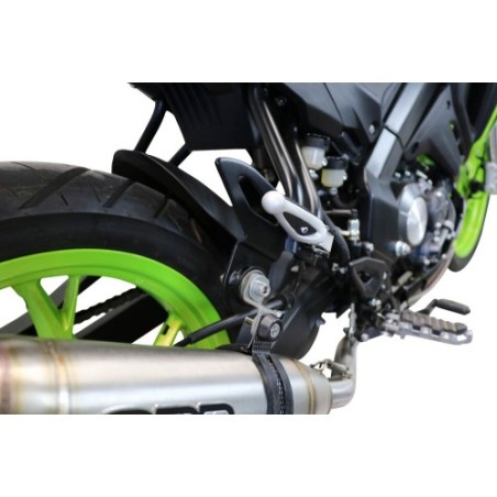 Scarico GPR Deeptone Inox per Keeway Rkf 125 dal 2018 al 2020 omologato
