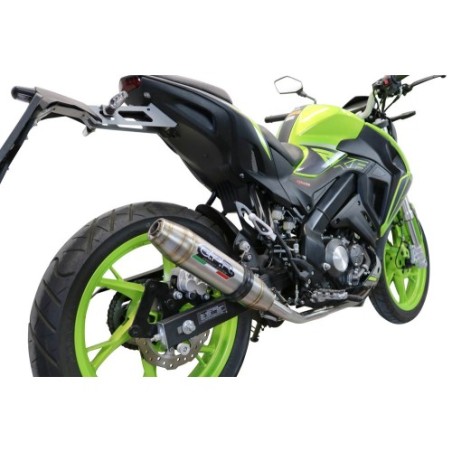 Scarico GPR Deeptone Inox per Keeway Rkf 125 dal 2021 al 2023 omologato