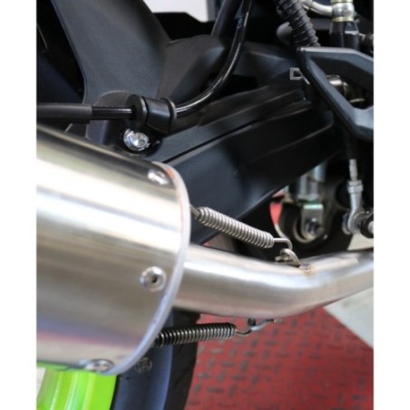 Scarico GPR Deeptone Inox per Keeway Rkf 125 dal 2021 al 2023 omologato