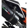 Scarico GPR Deeptone Inox per KTM Duke 125 dal 2017 al 2020 omologato