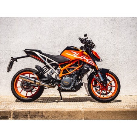 Scarico GPR Deeptone Inox per KTM Rc 125 dal 2017 al 2020 racing