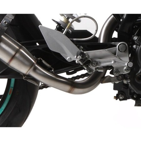 Scarico GPR Deeptone Inox per KTM Duke 200 dal 2012 al 2020 omologato