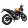 Scarico GPR Deeptone Inox per KTM Adventure 390 dal 2021 al 2024 racing