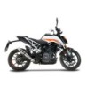 Scarico GPR Deeptone Inox per KTM Duke 390 dal 2021 al 2024 racing