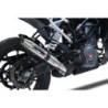 Scarico GPR Deeptone Inox per KTM Duke 390 dal 2021 al 2024 racing