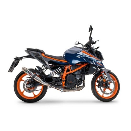 Scarico GPR Deeptone Inox per KTM Duke 390 dal 2024 al 2025 omologato