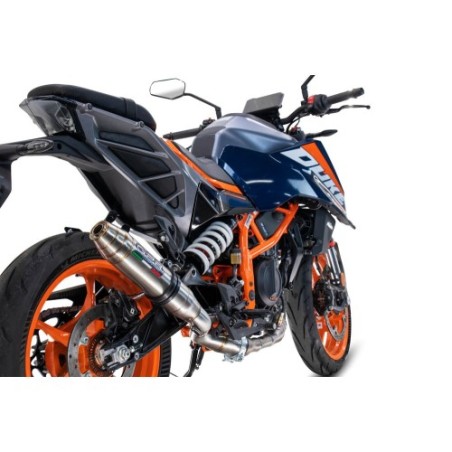 Scarico GPR Deeptone Inox per KTM Duke 390 dal 2024 al 2025 omologato