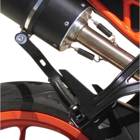 Scarico GPR Deeptone Inox per KTM Rc 390 dal 2015 al 2016 racing
