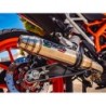 Scarico GPR Deeptone Inox per KTM Rc 390 dal 2017 al 2020 omologato