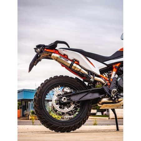 Scarico GPR Deeptone Inox per KTM Duke 890 dal 2021 al 2024 racing