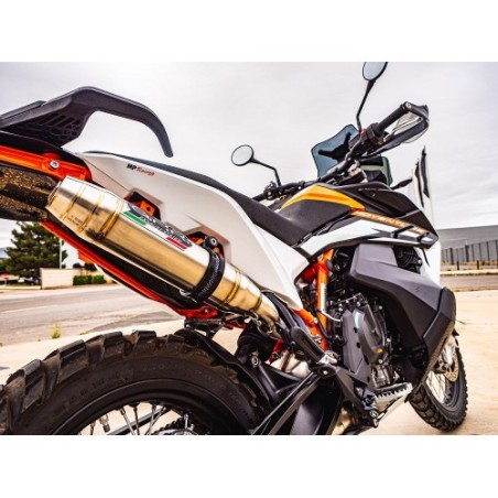Scarico GPR Deeptone Inox per KTM SMT 890 dal 2023 al 2024 racing