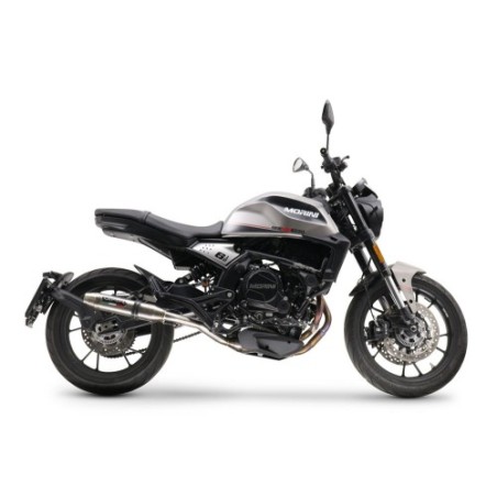 Scarico GPR Deeptone Inox per Moto Morini Seiemmezzo Scr dal 2022 al 2024 omologato