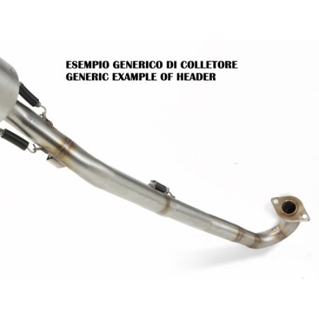 Scarico GPR Deeptone Inox per Polaris RZR 200 dal 2022 al 2025 omologato