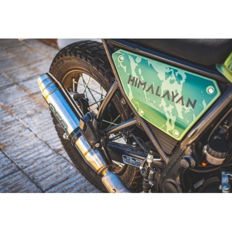 Scarico GPR Deeptone Inox per Royal Enfield Himalayan 410 DIAM 42.5 dal 2017 al 2020 racing