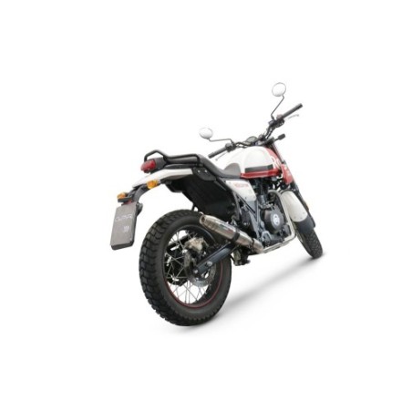 Scarico GPR Deeptone Inox per Royal Enfield Scram 411 dal 2022 al 2024 racing