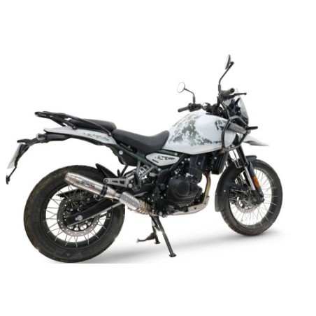 Scarico GPR Deeptone Inox per Royal Enfield Guerrilla 450 dal 2024 al 2025 omologato