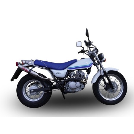 Scarico GPR Deeptone Inox per SUZUKI Rv 125 Van Van dal 2003 al 2017 omologato
