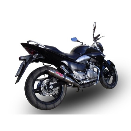 Scarico GPR Deeptone Inox per SUZUKI Gw 250 F Inazuma dal 2012 al 2017 racing