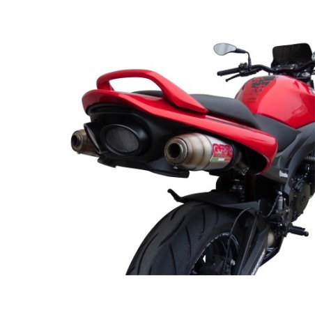 Scarico GPR Deeptone Inox per SUZUKI Gsr 600 dal 2006 al 2011 omologato