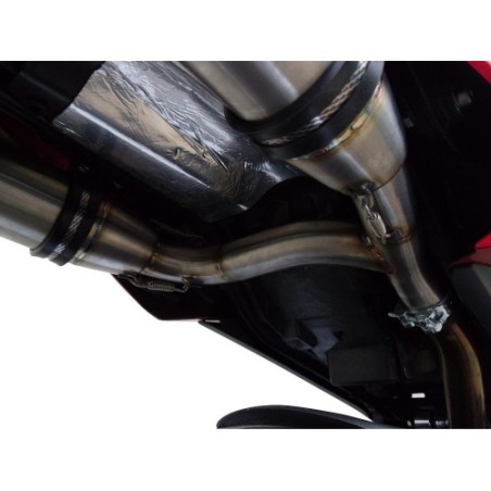 Scarico GPR Deeptone Inox per SUZUKI Gsr 600 dal 2006 al 2011 omologato