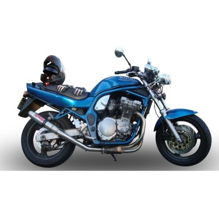 Scarico GPR Deeptone Inox per SUZUKI Gsf 1200 Bandit - S dal 1997 al 2004 omologato