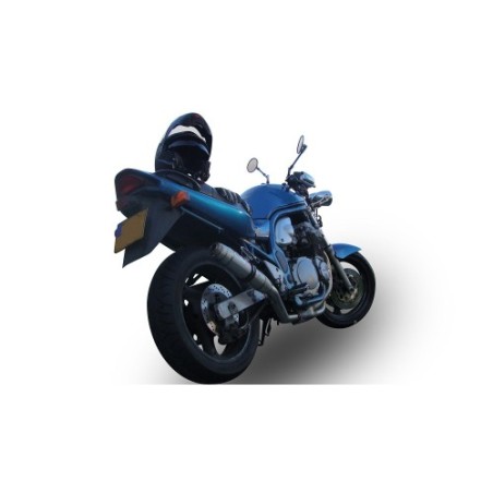 Scarico GPR Deeptone Inox per SUZUKI Gsf 1200 Bandit - S dal 1997 al 2004 omologato