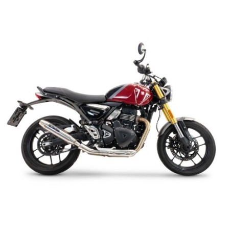 Scarico GPR Deeptone Inox per Triumph Speed 400 dal 2023 al 2025 omologato