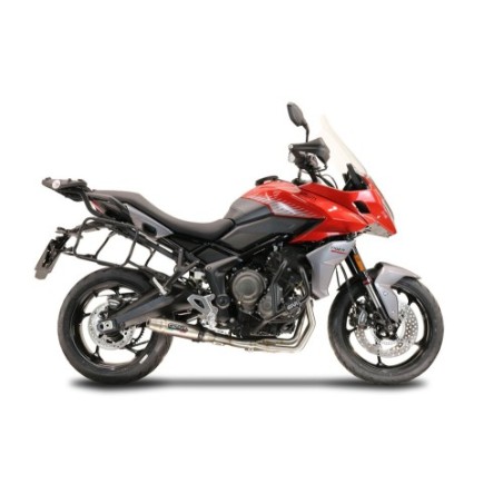 Scarico GPR Deeptone Inox per Triumph Tiger Sport 660 dal 2022 al 2024 racing