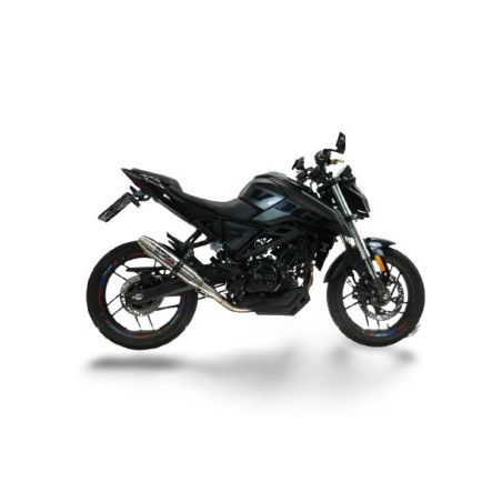 Scarico GPR Deeptone Inox per Voge Brivido R125 dal 2025 al 2026 racing