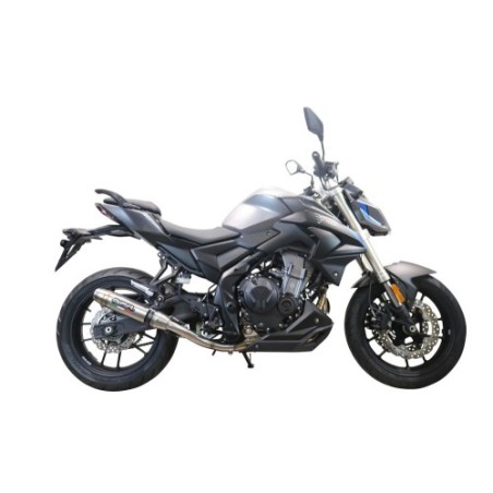 Scarico GPR Deeptone Inox per Voge 500DSX dal 2021 al 2024 omologato