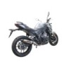 Scarico GPR Deeptone Inox per Voge 500DSX dal 2021 al 2024 omologato