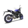 Scarico GPR Deeptone Inox per YAMAHA Mt 125 dal 2017 al 2019 racing