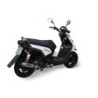 Scarico GPR Deeptone Inox per YAMAHA Zuma 125 dal 2009 al 2015 racing