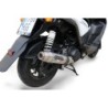 Scarico GPR Deeptone Inox per YAMAHA Zuma 125 dal 2009 al 2015 racing