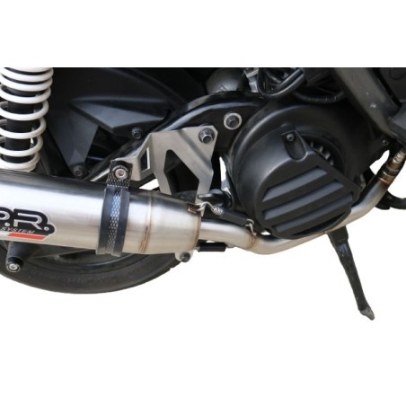 Scarico GPR Deeptone Inox per YAMAHA Zuma 125 dal 2009 al 2015 racing