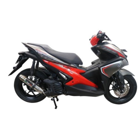 Scarico GPR Deeptone Inox per YAMAHA Aerox 155 dal 2021 al 2022 racing