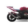 Scarico GPR Deeptone Inox per YAMAHA Yzf R6 dal 2003 al 2005 omologato