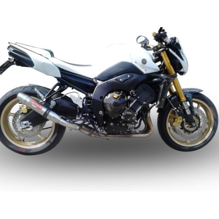 Scarico GPR Deeptone Inox per YAMAHA Fz 8 dal 2010 al 2016 omologato
