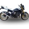Scarico GPR Deeptone Inox per YAMAHA Fz 8 dal 2010 al 2016 omologato