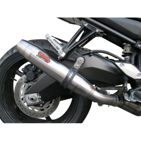 Scarico GPR Deeptone Inox per YAMAHA Fz 8 dal 2010 al 2016 omologato