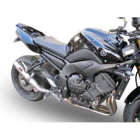 Scarico GPR Deeptone Inox per YAMAHA Fz 8 dal 2010 al 2016 omologato