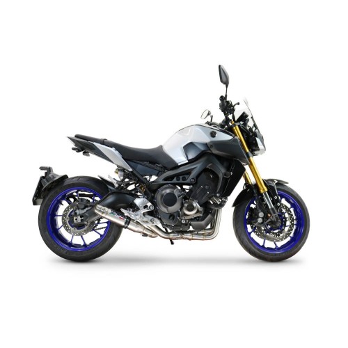 Scarico GPR Deeptone Inox per YAMAHA Mt-09 dal 2014 al 2016 racing
